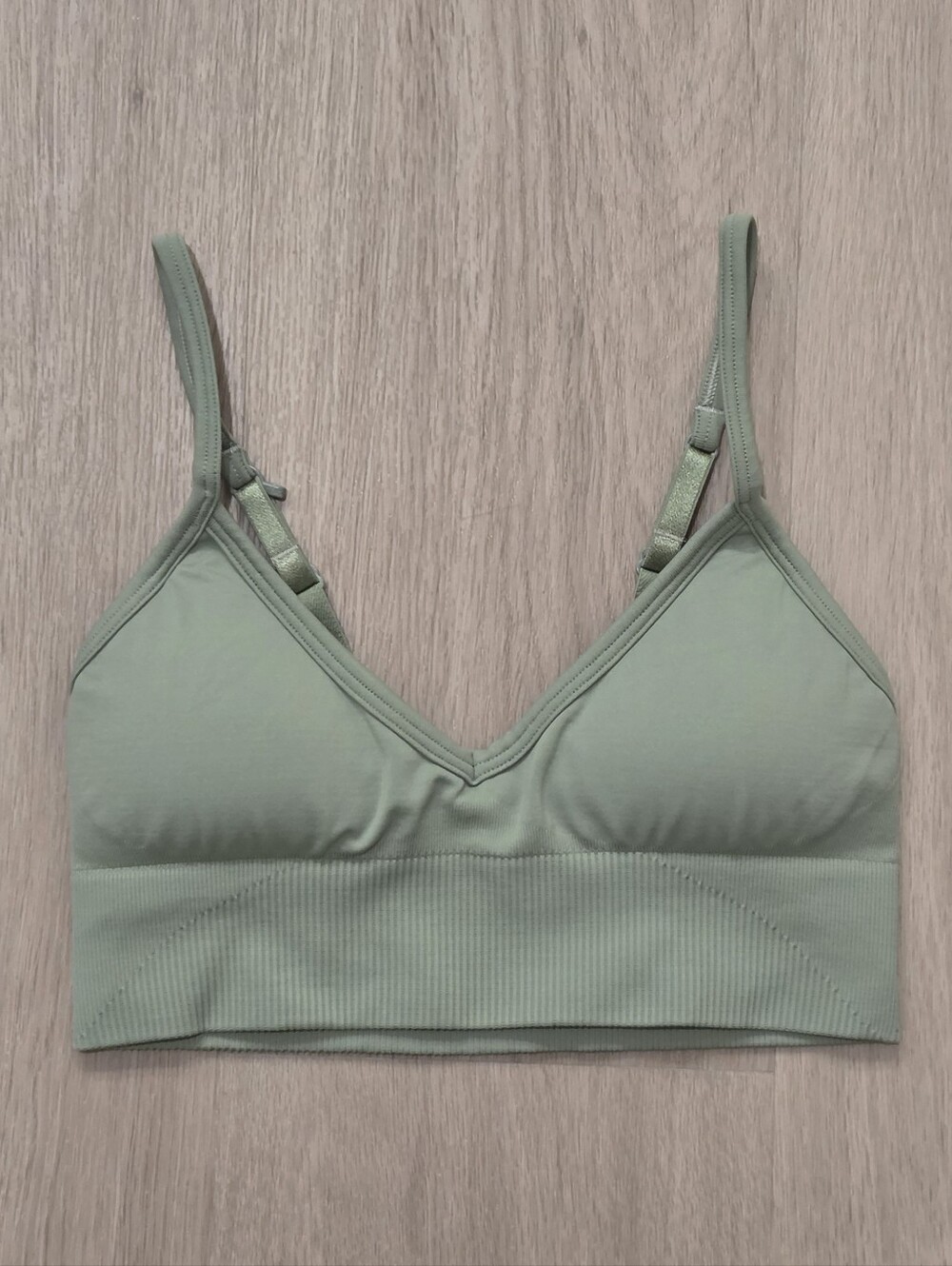 lululemon Ebb To Street Bra A/b Cup in Sage